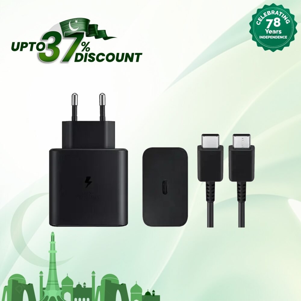 Samsung 45W Travel Adapter 1.8m Type-C to Type-C Cable 2 Pin