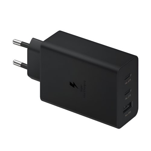 Samsung 65W Adapter 2Pin Trio USB-C X 2 Ports, USB-A Port - Salamtec